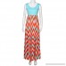 Womens Striped Long Boho Straight Dress St.Dona Lady Casual Beach Summer Sleeveless Sundrss Maxi Dress Blue B07NWLTTXC